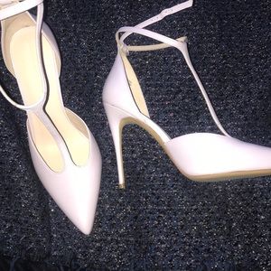 NIB Lilac heels sz 10 Something Navy/ Nordstrom
